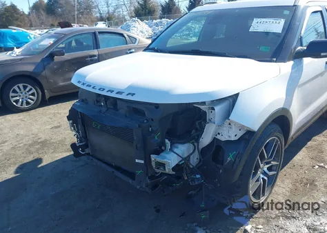 2018 Ford Explorer Sport z USA, uszkodzony, nr VIN 1FM5K8GT7JGC47583